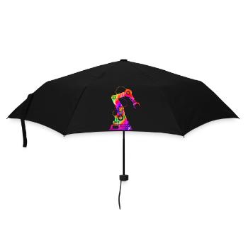 Ingénieur en robotique robotique Tie Dye - Parapluie standard - noir - Devant