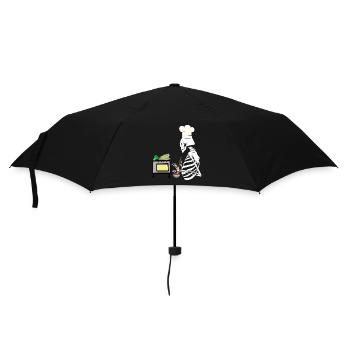 Ghosts Kitchen Horror Midnight Cooking Gourmet - Umbrella (small) - black - Front
