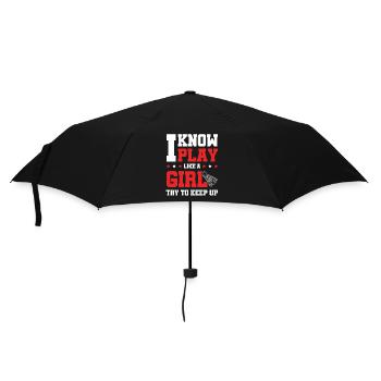Badminton Filles - Parapluie standard - noir - Devant
