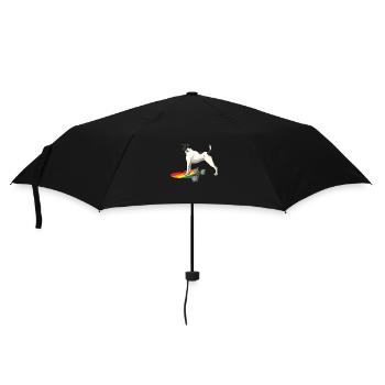 Smoothhair Fox Terrier Dog - Umbrella (small) - black - Front