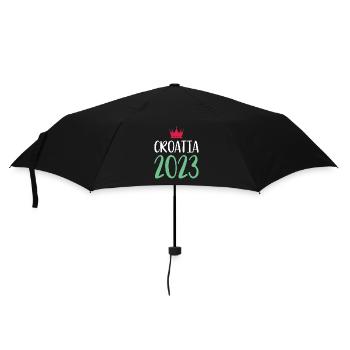 Croatia 2023 - Umbrella (small) - black - Front