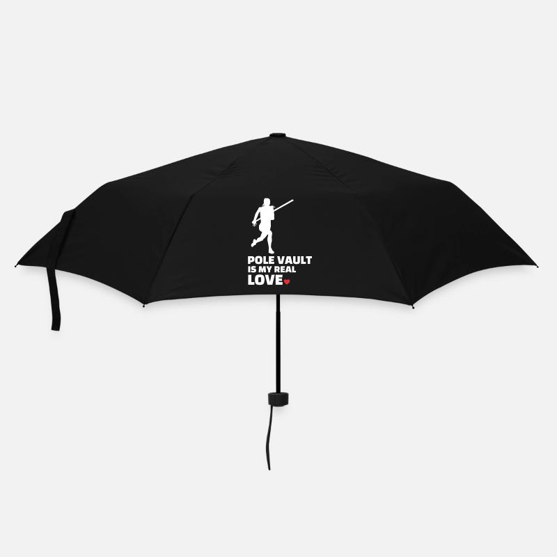 Ich Liebe Stabhochsprung - Regenschirm (klein) - Schwarz