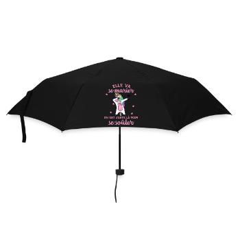 Future Mariée EVJF Humour Team Bride Jeune Fille - Parapluie standard - noir - Devant