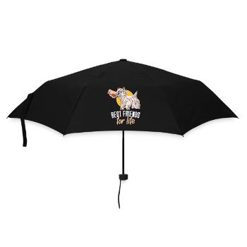 West highland terrier - Umbrella (small) - black - Front