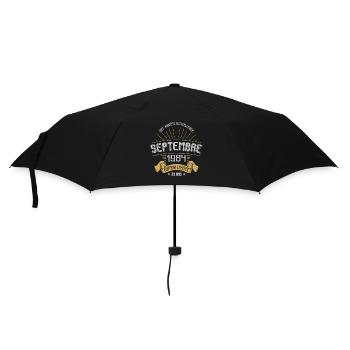 Septembre 1984 39 Ans Anniversaire Vintage Cadeau - Parapluie standard - noir - Devant