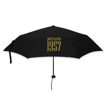 1957 édition limitée anniversaire cadeau femme mari - Parapluie standard - noir - Devant