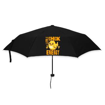 Kleine Kükenenergie - Regenschirm (klein) - Schwarz - Vorne