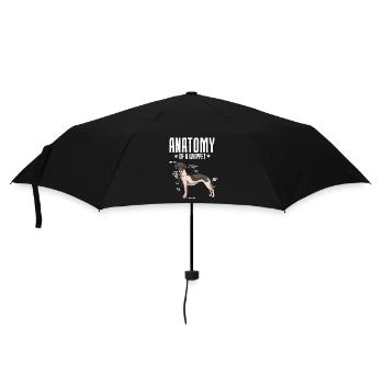 Whippet - Regenschirm (klein) - Schwarz - Vorne