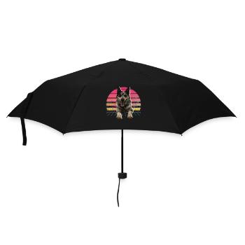 Australian Cattle Dog - Umbrella (small) - black - Front