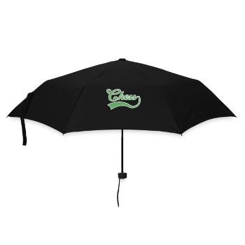 Lettrage d’échecs - Parapluie standard - noir - Devant