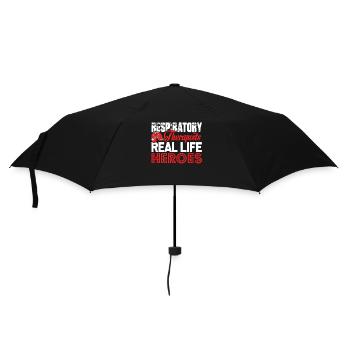 Respiratory Therapist Respiratory Therapist Hero - Umbrella (small) - black - Front