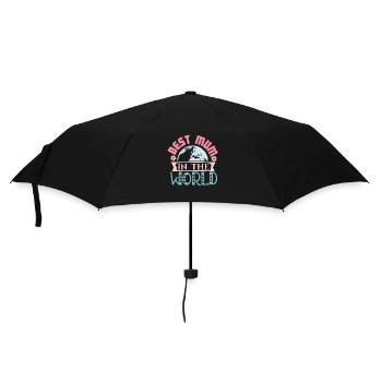 Best Mum in the World - Mother's Day - Umbrella (small) - black - Front