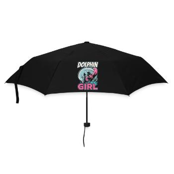 Dolphin Girl Dolphin Lovers Dolphins Dolphins - Umbrella (small) - black - Front