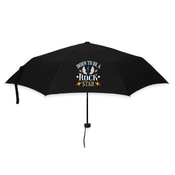 Drôle de guitare Rock Star Guitariste Guitariste - Parapluie standard - noir - Devant