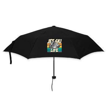 Jet Skiing Jet Ski Life Retro Watercraft Jet Skis - Umbrella (small) - black - Front