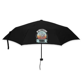 Hockey sur glace - Parapluie standard - noir - Devant