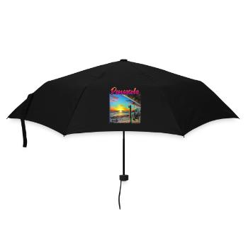 Sonnenuntergang in Pensacola, Florida - Regenschirm (klein) - Schwarz - Vorne