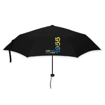 1955 Limited Edition Birthday Gift Wife Husband - Umbrella (small) - black - Front
