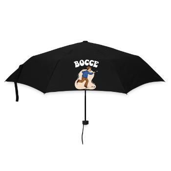 Bocce Saying Bocce Ball with Jack Bocci Game Bocce - Umbrella (small) - black - Front
