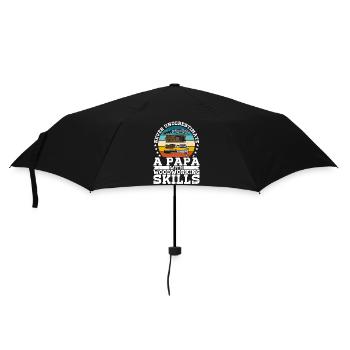 carpenter carpentry carpentry woodworker profession - Umbrella (small) - black - Front