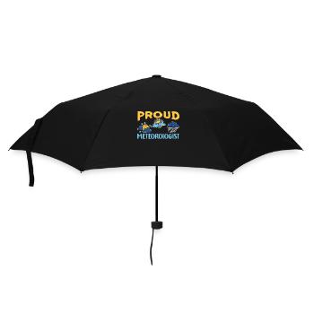 Fier météorologue Prévisions météorologiques Météorologie - Parapluie standard - noir - Devant