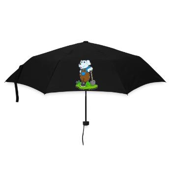 Jardin de la pelle Dog Gardener - Parapluie standard - noir - Devant