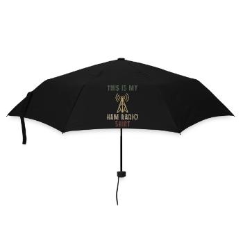 Ceci est mon radio amateur - Parapluie standard - noir - Devant