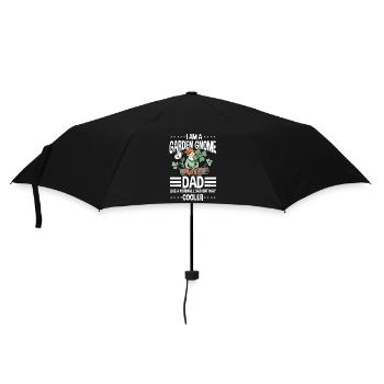 Drôle de papa nain de jardin - Parapluie standard - noir - Devant