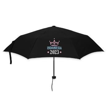 Indonesia 2023 - Umbrella (small) - black - Front
