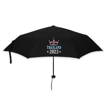 Thailand 2023 - Umbrella (small) - black - Front