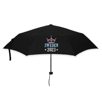 Suède 2023 - Parapluie standard - noir - Devant