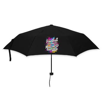 Le paintball est mon remède pour le bonheur - Parapluie standard - noir - Devant