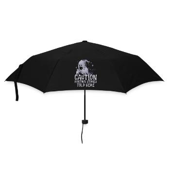 Paranormal Forschungshalloween Ghost Hunter - Regenschirm (klein) - Schwarz - Vorne