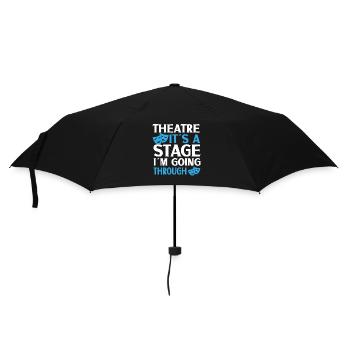 Drama Teacher Drama Teacher - Umbrella (small) - black - Front