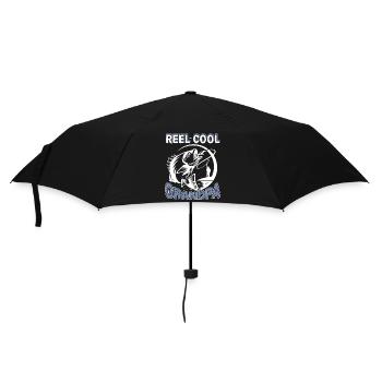 Fishing Reel Cool Grandpa Fishing - Umbrella (small) - black - Front
