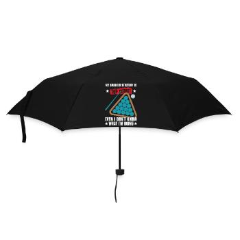 Snooker Player - Umbrella (small) - black - Front