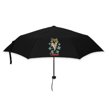 Irish Dance Dancing Dancer Ireland Clover - Umbrella (small) - black - Front