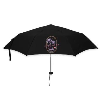This design features the funny quote 'WILD AND FRE - Umbrella (small) - black - Front