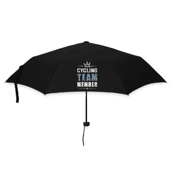 Cycling Team - Umbrella (small) - black - Front