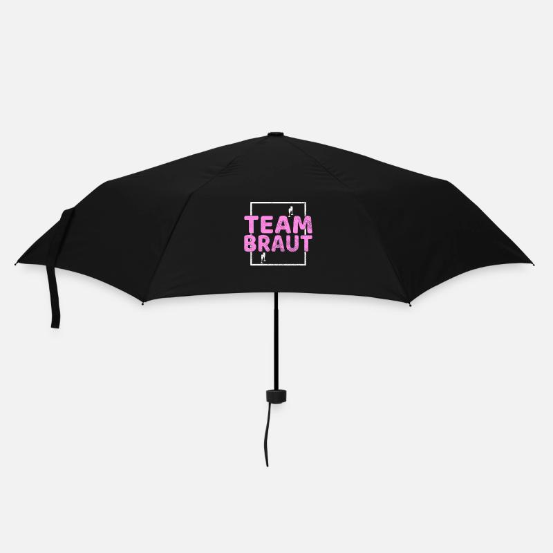 Team Bride - Umbrella (small) - black