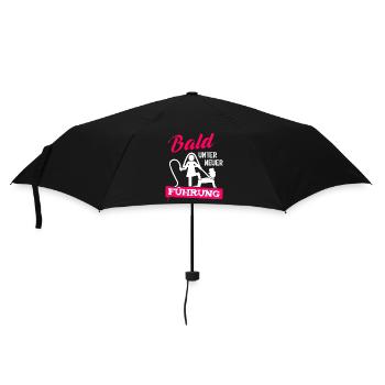 Junggesellenabschied Bräutigam T-Shirt JGA Männer - Regenschirm (klein) - Schwarz - Vorne
