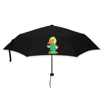 Duck Nurse Nursing Everyday Life - Umbrella (small) - black - Front