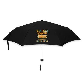 1993 Vintage Original 1993 Cadeau D'anniversaire - Parapluie standard - noir - Devant