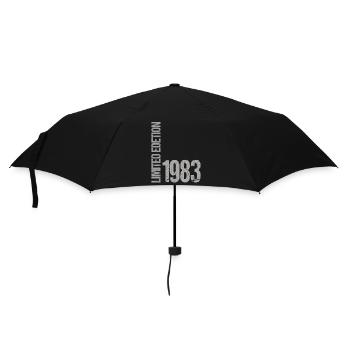 40. Geburtstag Damen Herren 40 Jahre 1983 Lustig - Regenschirm (klein) - Schwarz - Vorne