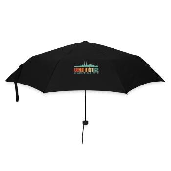 Klagenfurt Am Wörthersee - Umbrella (small) - black - Front