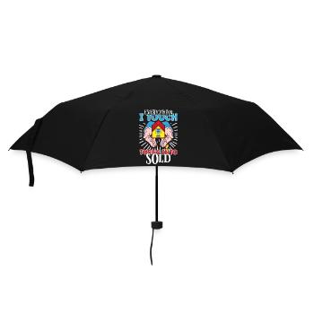 Agent immobilier Agent immobilier Clôture de maison Investisseur - Parapluie standard - noir - Devant