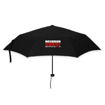 Forensic Scientist Are Police Heroes Analyst Gift - Umbrella (small) - black - Front