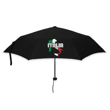 Italy Italian flag national colors - Umbrella (small) - black - Front