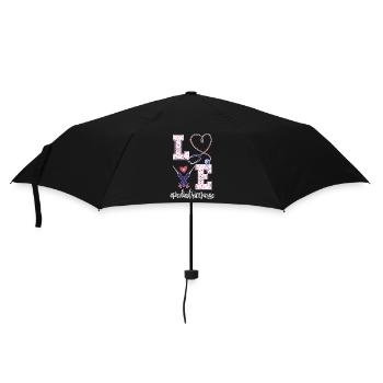 Pädiatrie Krankenschwester Design - Regenschirm (klein) - Schwarz - Vorne