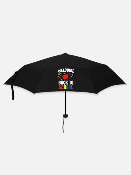 Welcome Back to School Back to School Teachers - Umbrella (small) - black